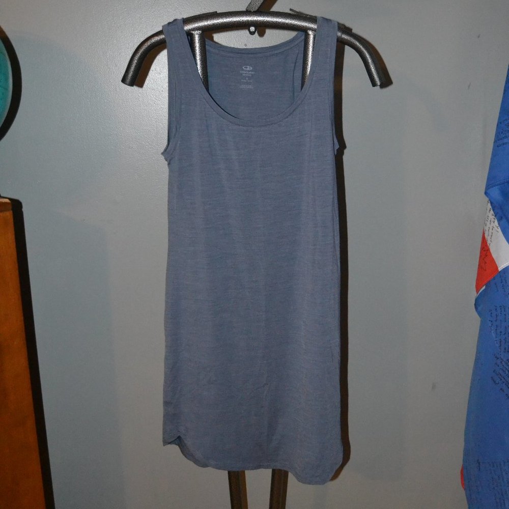 Blue Comfy Sleeveless Dress